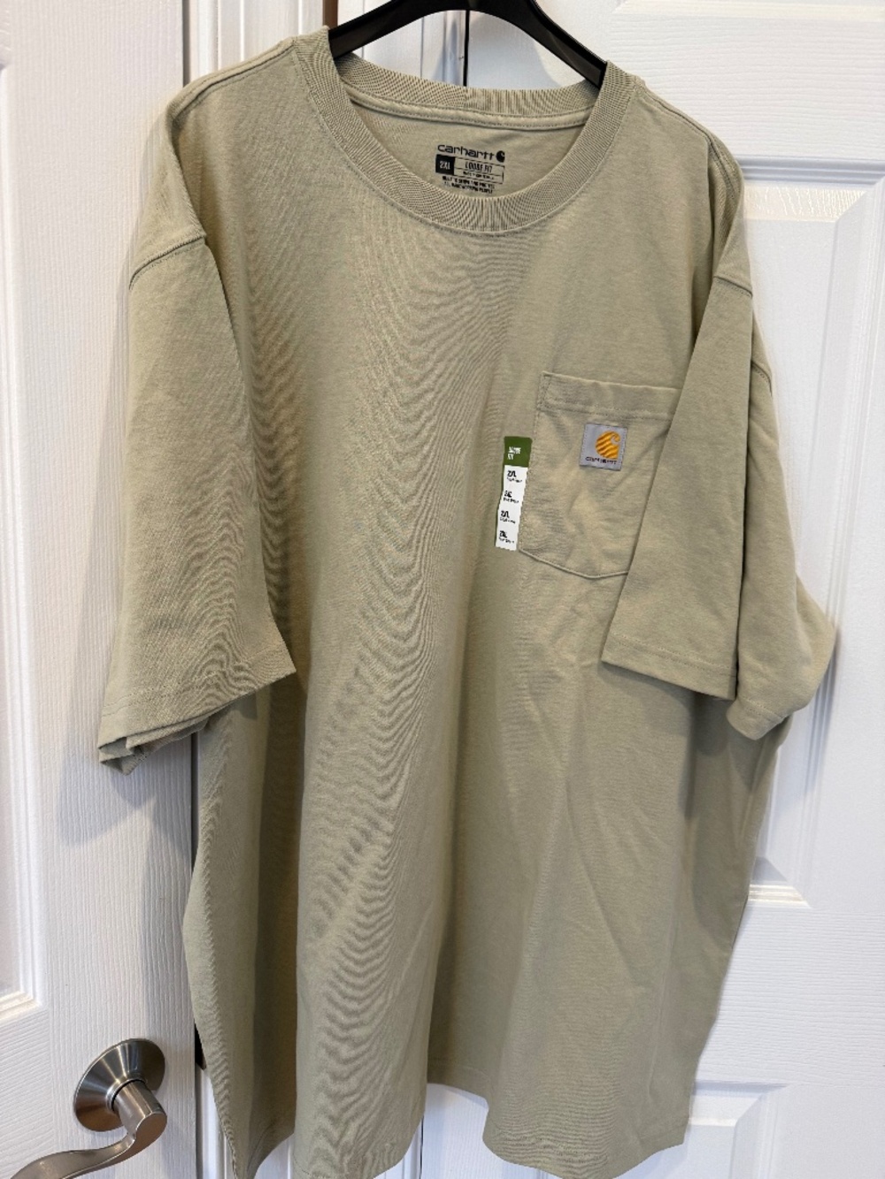 New Men's loose fit Carhartt short sleeve tee size 2XL